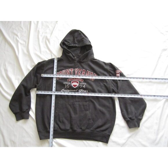 Men Mount Vernon Est 1674 Original Gear Pullover Hoodie Sz XXL (MT655) - Picture 3 of 8